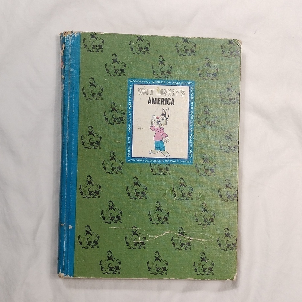 Vintage 1965 Walt Disney stories book